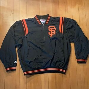 SF Giants Authentic 90s Dugout Jacket - XL